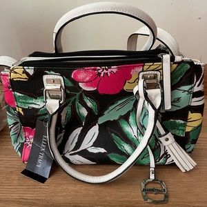 EllenTracyFloralPurse NEW w Tags
